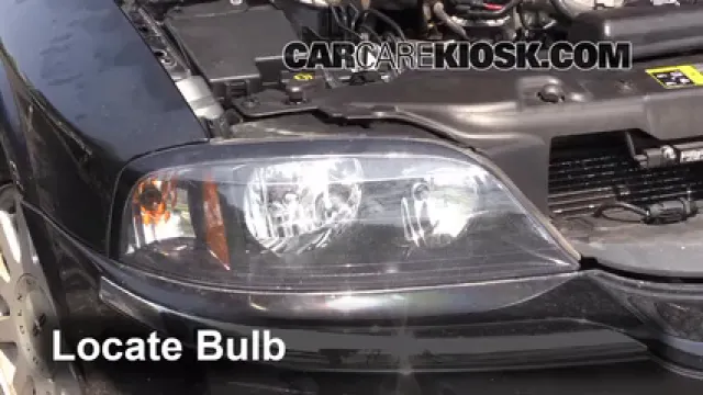 2004 Lincoln LS 3.0L V6 Éclairage Feux de route (remplacer l'ampoule)